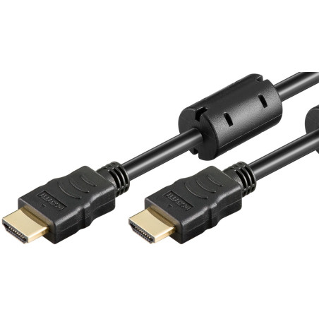 Goobay 31909 cavo HDMI 3 m HDMI tipo A (Standard) Nero