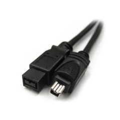 Hamlet XZCFWB9A4180 cavo firewire 1,8 m Nero