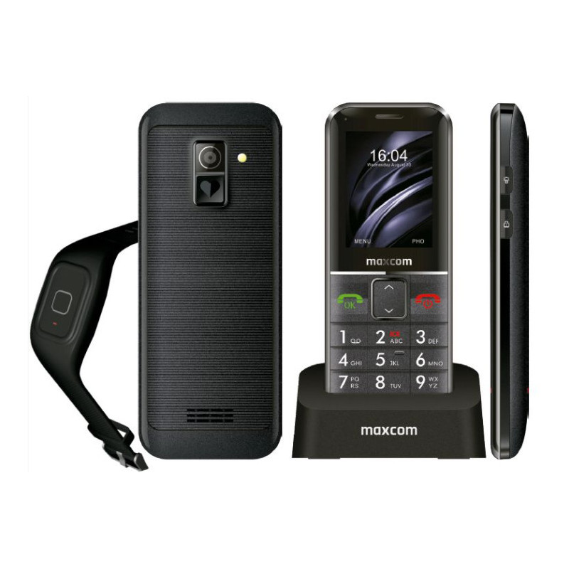 MaxCom Comfort MM735 cellulare 5,59 cm (2.2") 83 g Nero Telefono di livello base MaxCom Comfort MM735 cellulare 5,59 cm (2.2") 83 g Nero Telefono di livello base