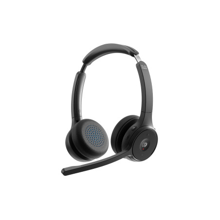 Cisco HS-WL-722-BUNA-C cuffia e auricolare Wireless A Padiglione Ufficio Bluetooth Nero