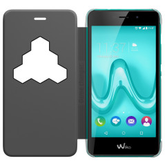 Wiko WiCUBE custodia per cellulare Custodia a libro Grigio