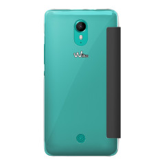 Wiko WiCUBE custodia per cellulare Custodia a libro Grigio