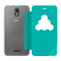 Wiko WISFW0045 custodia per cellulare Custodia a libro Turchese