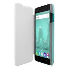Wiko Game Changer SUNNY custodia per cellulare Custodia a libro Bianco