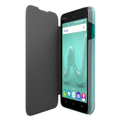 Wiko Game Changer SUNNY custodia per cellulare Custodia a libro Grigio