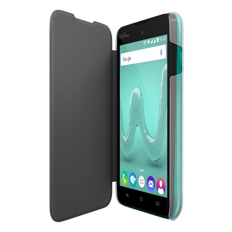 Wiko Game Changer SUNNY custodia per cellulare Custodia a libro Grigio