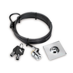 Hamlet Tablet Pc Lock cavo di sicurezza con lucchetto a chiave per tablet, tv e monitor di 200cm