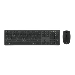 Conceptronic ORAZIO01ES tastiera Mouse incluso Ufficio RF Wireless QWERTY Spagnolo Nero