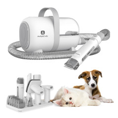 Petoneer LM7 set per la toelettatura degli animali domestici Gatto Cane Aspirapolvere + Tagliacapelli