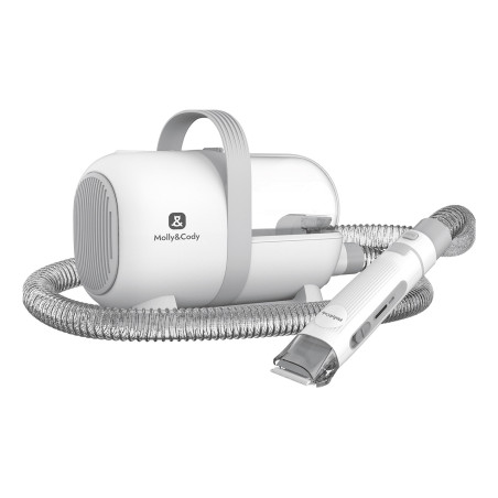 Petoneer LM7 set per la toelettatura degli animali domestici Gatto/Cane Aspirapolvere + Tagliacapelli