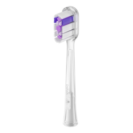 Laifen 6973833031753 testina per spazzolino 6 pz Trasparente, Viola, Bianco