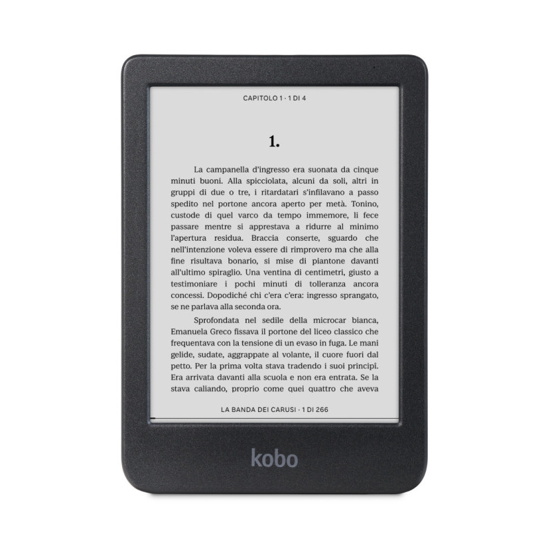 Rakuten Kobo Clara BW lettore e-book Touch screen 16 GB Wi-Fi Nero Rakuten Kobo Clara BW lettore e-book Touch screen 16 GB Wi-Fi Nero