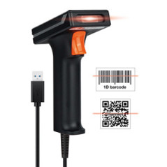 Hamlet HBCS2D120U lettore di codici a barre Lettore di codici a barre portatile 2D CMOS Nero