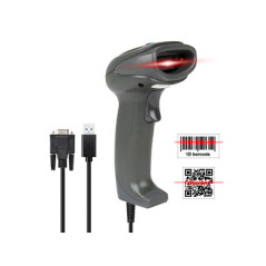 Hamlet HBCS2D100US lettore di codici a barre Lettore di codici a barre portatile 1D/2D CMOS Grigio