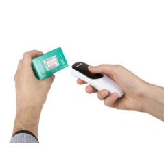 Hamlet HBCS-2DUWB lettore di codici a barre Lettore di codici a barre portatile 1D 2D Nero, Bianco