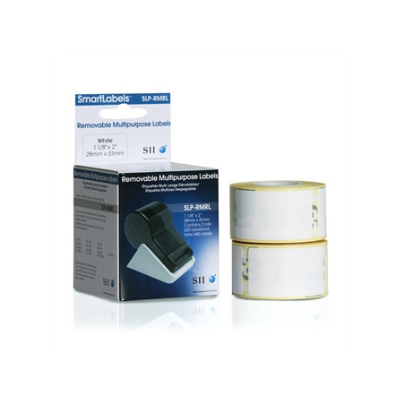 Seiko Instruments SLP-RMRL Bianco Etichetta per stampante autoadesiva