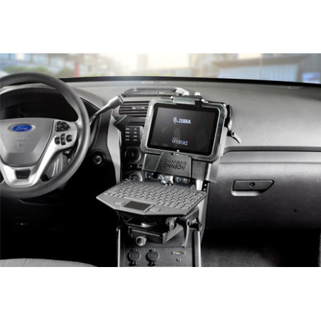 Gamber-Johnson 7160-0860-00 kit di fissaggio Nero Composito, Acciaio