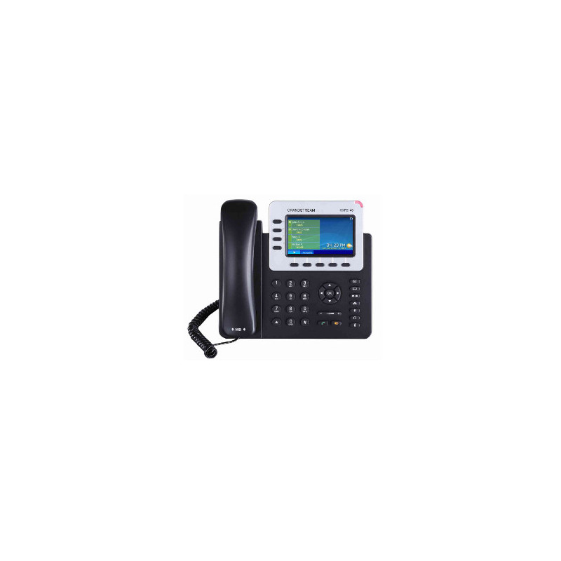 Grandstream Networks GXP-2140 telefono IP Nero 4 linee TFT