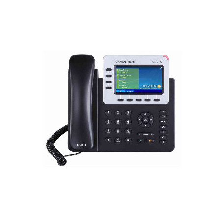 Grandstream Networks GXP-2140 telefono IP Nero 4 linee TFT