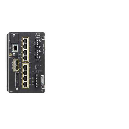 Cisco Catalyst IE-3300-8T2X-E switch di rete Gestito L3 Gigabit Ethernet (10/100/1000) Nero
