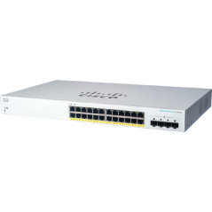 Cisco CBS220-24P-4G Gestito L2 Gigabit Ethernet (10 100 1000) Supporto Power over Ethernet (PoE) 1U Bianco