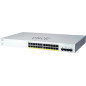 Cisco CBS220-24P-4G Gestito L2 Gigabit Ethernet (10/100/1000) Supporto Power over Ethernet (PoE) 1U Bianco Cisco CBS220-24P-4G Gestito L2 Gigabit Ethernet (10/100/1000) Supporto Power over Ethernet (PoE) 1U Bianco