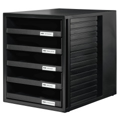 HAN Schrank-Set Polistirolo Nero