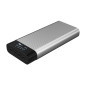 HYPER HJ245B batteria portatile 27000 mAh Argento