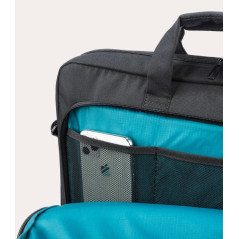 Tucano BORSA NB 17 Plastica riciclata Nero, Blu Bambino Bambina Borsa shopper