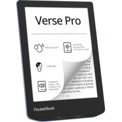 PocketBook Verse Pro lettore e-book Touch screen 16 GB Wi-Fi Nero, Blu