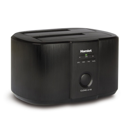 Hamlet USB 3.0 Docking Station per hard disk sata da 2,5'' o 3,5'' usb 3.0