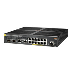 HPE Aruba 2930F 12G PoE+ 2G 2SFP+ Gestito L3 Gigabit Ethernet (10 100 1000) Supporto Power over Ethernet (PoE) 1U Nero