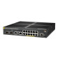 HPE Aruba 2930F 12G PoE+ 2G/2SFP+ Gestito L3 Gigabit Ethernet (10/100/1000) Supporto Power over Ethernet (PoE) 1U Nero
