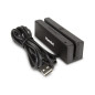 Hamlet HURMAG3 lettore di carte magnetiche USB Nero