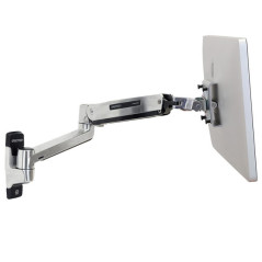 Ergotron LX HD Sit-Stand 116,8 cm (46") Parete Argento