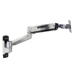 Ergotron LX HD Sit-Stand 116,8 cm (46") Parete Argento