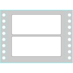 Tico TAB1-0893 etichetta per stampante Bianco Etichetta per stampante autoadesiva