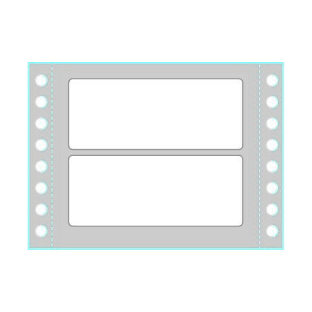 Tico TAB1-0893 etichetta per stampante Bianco Etichetta per stampante autoadesiva
