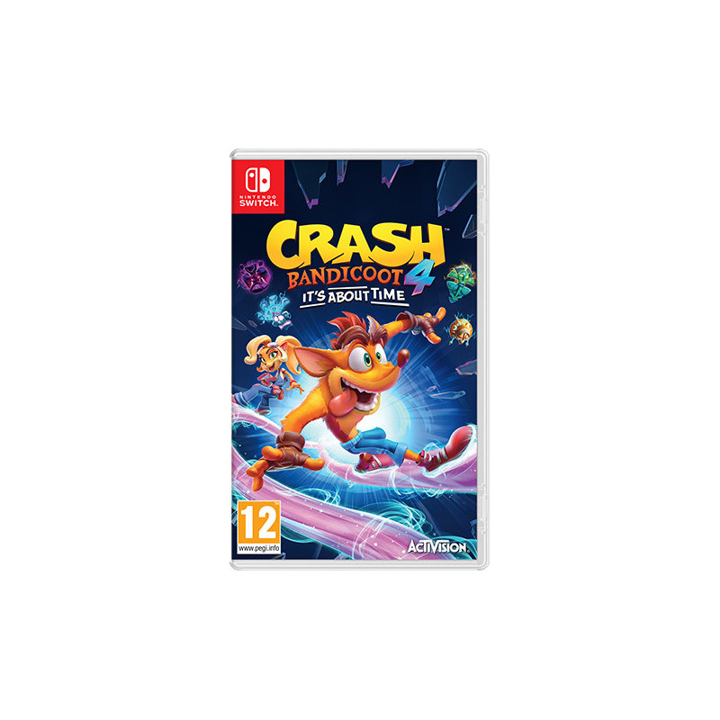 Activision Crash Bandicoot 4: It’s About Time Standard Inglese, ITA Nintendo Switch Activision Crash Bandicoot 4: It’s About Time Standard Inglese, ITA Nintendo Switch