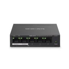 Mercusys MS105GP switch di rete Gigabit Ethernet (10 100 1000) Supporto Power over Ethernet (PoE) Nero
