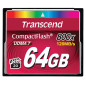 Transcend 64GB 800x CF CompactFlash MLC
