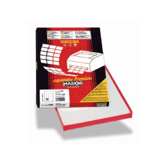 Markin 210C503VE etichetta autoadesiva Rettangolo Permanente Verde 100 pz