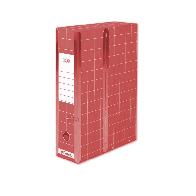 Resisto RESX101 raccoglitore Rosso Cartoncino, Legno