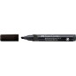 Faber-Castell 153199 marcatore permanente Punta smussata Nero