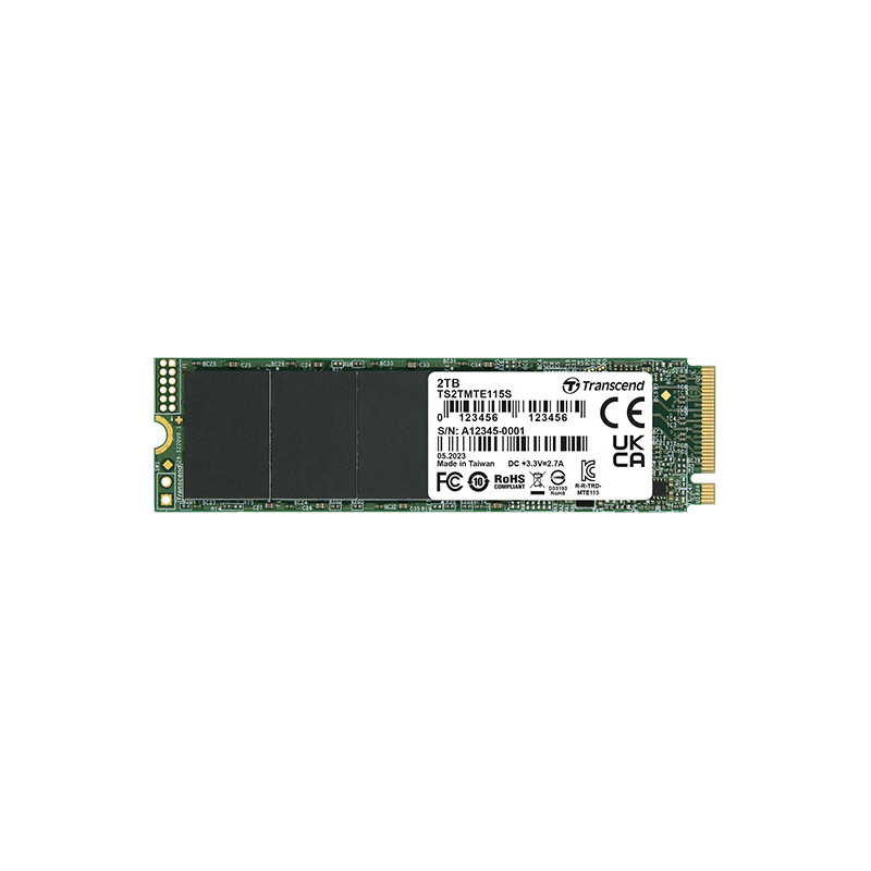 Transcend PCIe SSD 115S 1 TB M.2 PCI Express 3.0 NVMe 3D NAND Transcend PCIe SSD 115S 1 TB M.2 PCI Express 3.0 NVMe 3D NAND