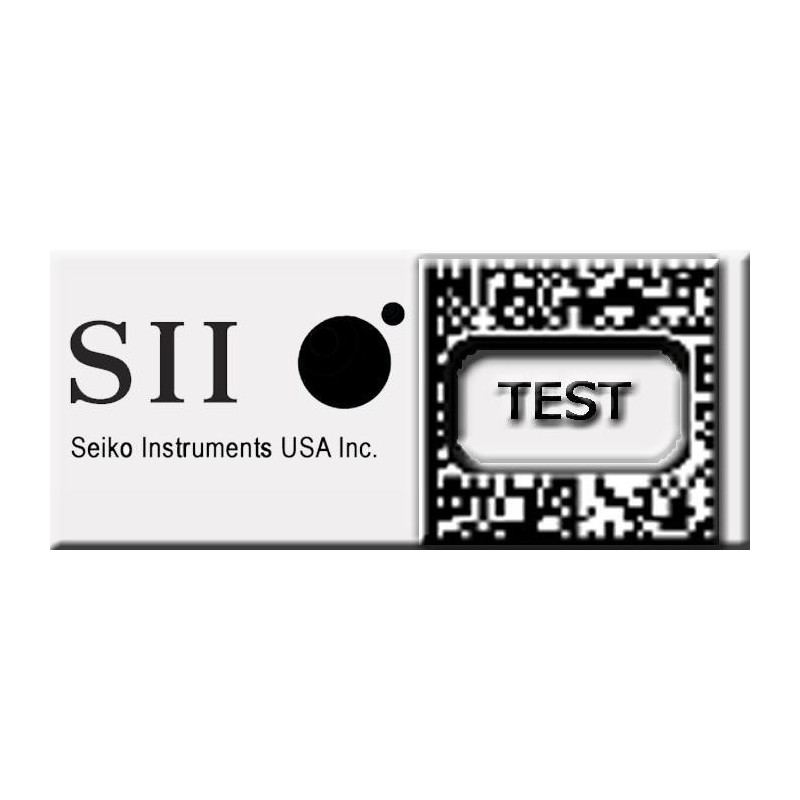 Seiko Instruments SLP-STAMP2 Bianco Etichetta per stampante autoadesiva