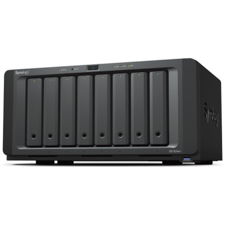 Synology DiskStation DS1823XS+ server NAS e di archiviazione Tower Ryzen Embedded V1780B 8 GB DDR4 0 TB DiskStation Manager Nero