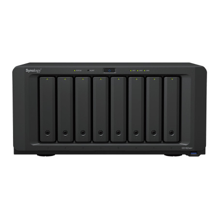 Synology DiskStation DS1823XS+ server NAS e di archiviazione Tower Ryzen Embedded V1780B 8 GB DDR4 0 TB DiskStation Manager Nero