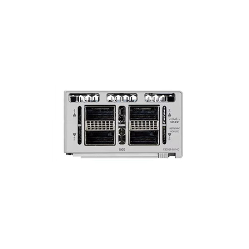 Cisco C9300X-NM-4C modulo del commutatore di rete 40 Gigabit Ethernet, 100 Gigabit Ethernet Cisco C9300X-NM-4C modulo del commutatore di rete 40 Gigabit Ethernet, 100 Gigabit Ethernet
