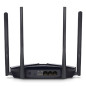 Mercusys MR80X router wireless Gigabit Ethernet Dual-band (2.4 GHz/5 GHz) Nero